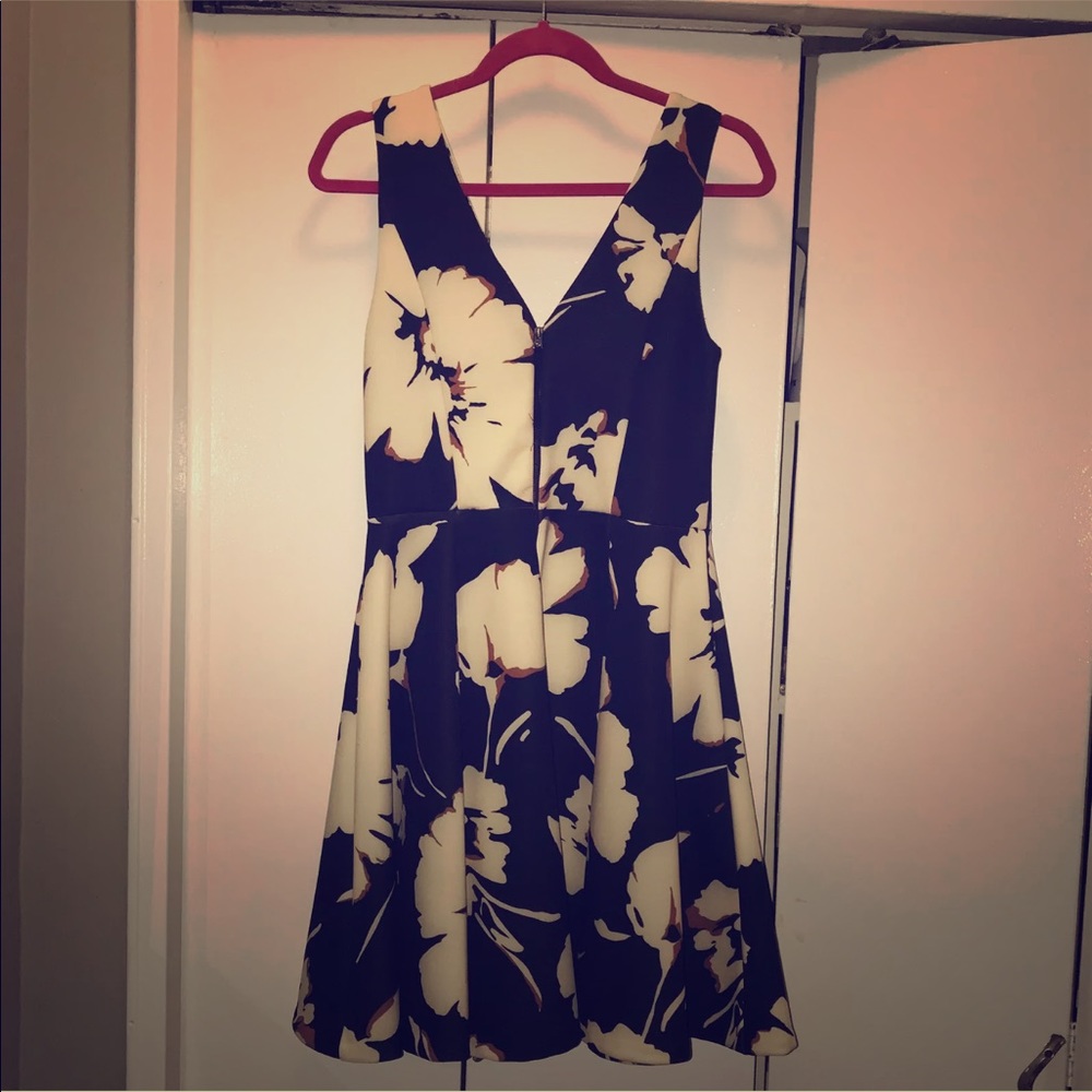 Maeve Anthropologie Fit and Flare Dress 8